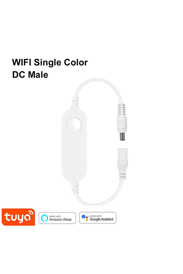 A 12-24V DC DC12V-24V Tuya SmartLife WIFI Controller,USB 5V LED Controller, Single Color/RGB LED Str