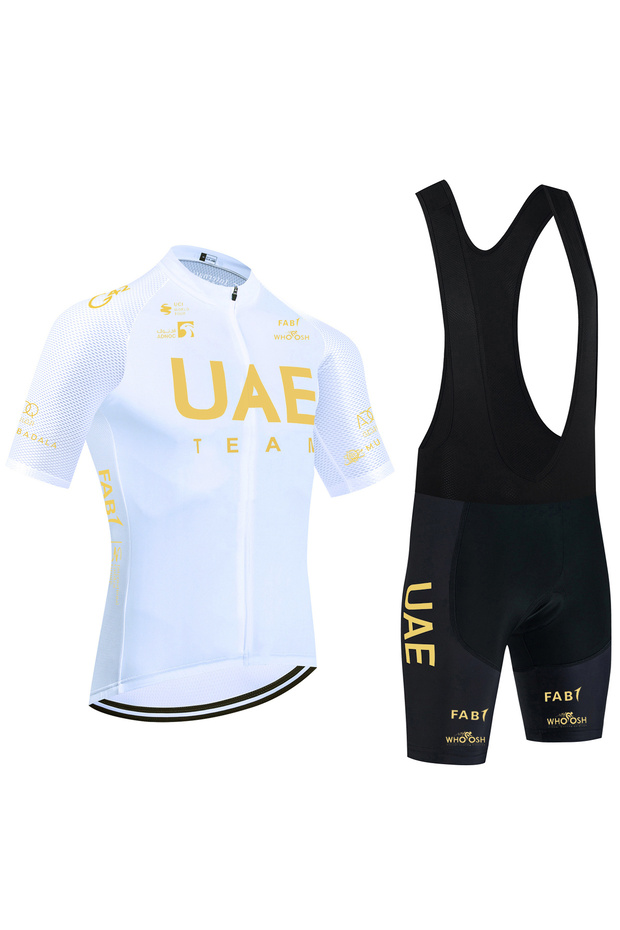 L A10 New Tour 2026 UAE Cycling Jersey Road Bike Maillot JERSEY Shorts Set Men Women Fast Dry Ropa C
