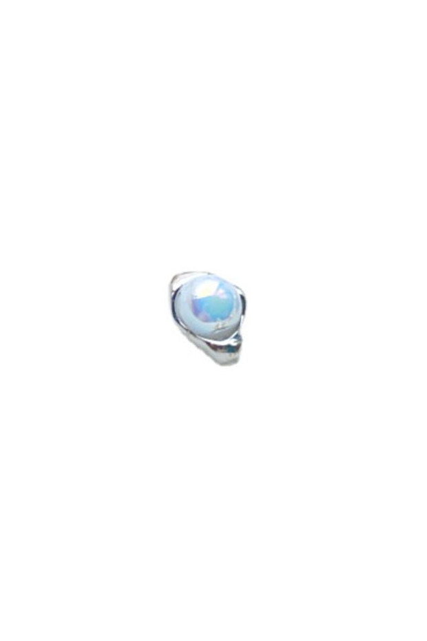 3 10Pcs Baroque Nail Art Accessories AB Pearl Irregular Alloy Flatback Nail 3D Stickers Jewelry For