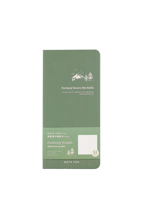 s Weekly Record Book Retro Slim Weekly Plan Book Notepad Cute Notebook Planner Office & School Sup.