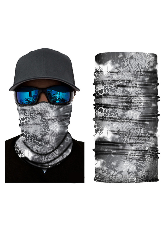 One Size S84-1 Hiking Scarves Summer Windproof Sunscreen Scarf Sports Riding Quick-drying Mask Seaml