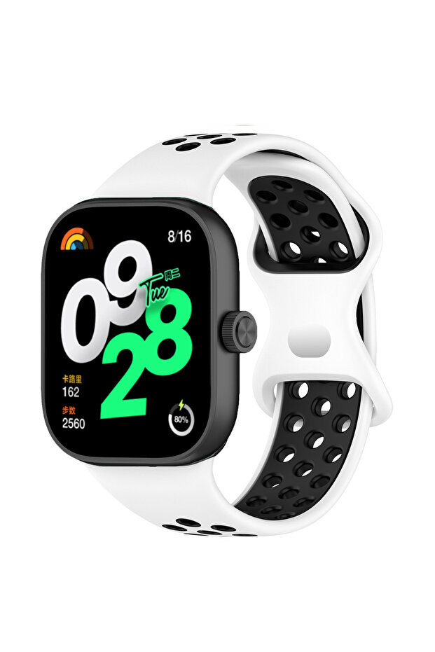 Redmi watch 4-5 2 White Black Silicone Strap for Redmi Watch 5/4 Smartwatch Sport Band Replacement B