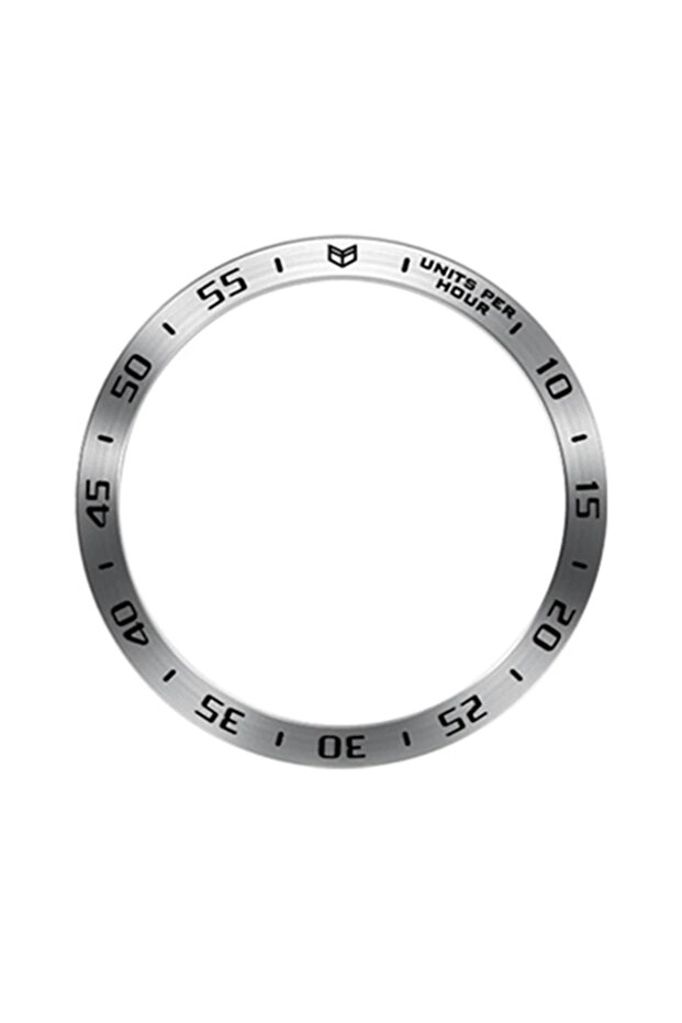 Galaxy Watch 7 44mm Time Silver Metal Bezel For Watch 4 6 Classic 47mm 43mm 46mm 42mm Time/Speed S