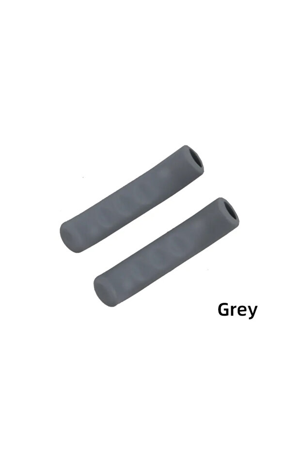 Grey 1 Pair MEROCA 1Pair Bike Brake Lever Protective Silicone Bicycle Lever Grips Bicycle Brake Hand