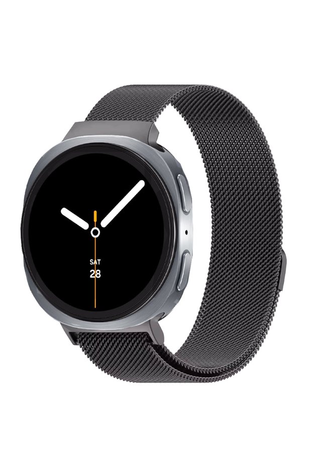Galaxy Watch 8 40mm 09 Gun color Milanese Loop For Watch 8 Classic 44mm-40mm Band Wristband Stainl