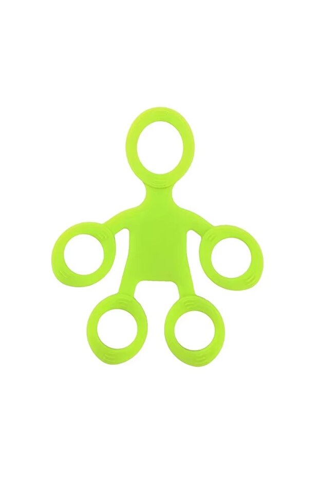 1Pcs Green Silicone Finger Stretcher Trainer 5-Finger Rehabilitation Hand Physical Therapy Grip Str