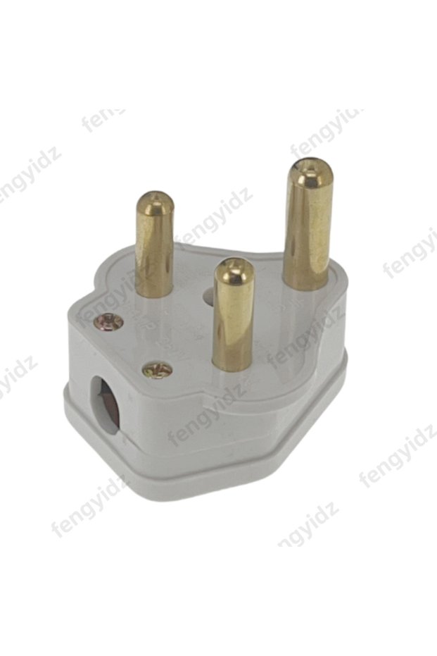 15A White New 5A 15A India South africa Wiring power cord plug BS546 removable cable Connector Detac