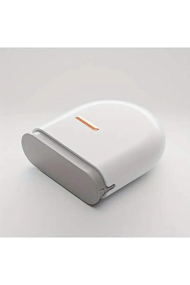 White 1pc Sleek Portable Invisible Orthodontic Case Sealed Storage for Travel-Friendly Braces & Reta