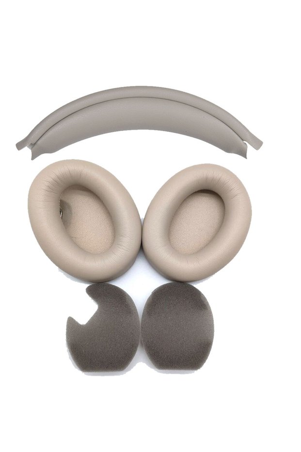 Gold Protein Kit M4 WH1000XM4 Easy Install Headband Earpads for Sony WH-1000XM4 Headphone Replacemen
