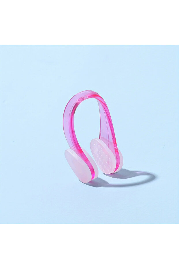 Pink1pcs 1 Pcs Swimming Nose Clip Professional Swimming Training Anti-choking, Comfortable, Waterpro