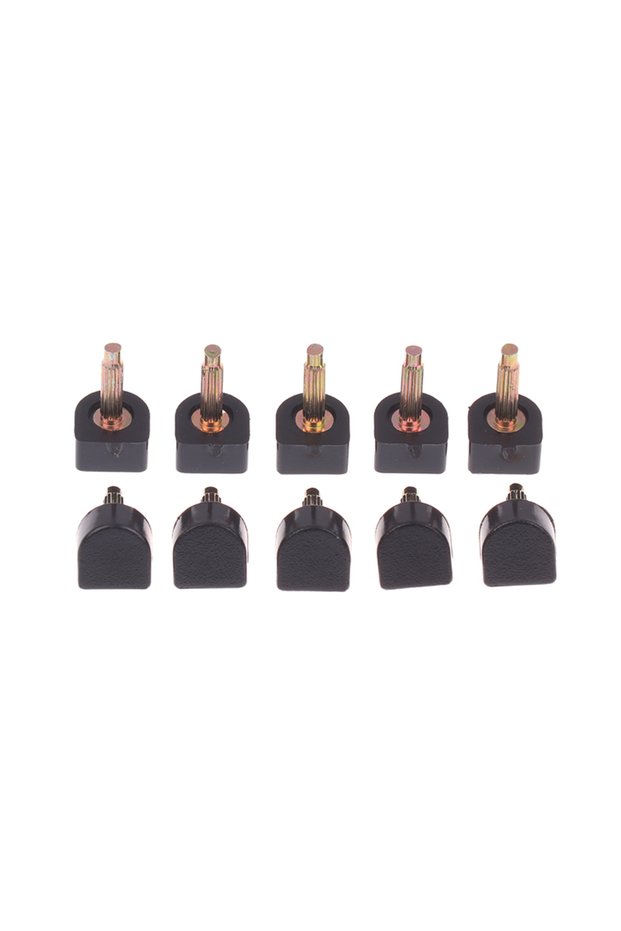 black 10x10mm New 10Pcs Heel Repair Tips Pins Shoes Tips Taps Dowel Lifts Replacements Shoe Repair H