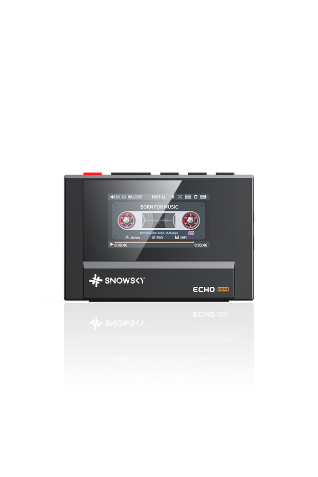 black Hot Sale FiiO SnowSky Echo Mini HiFi Bluetooth MP3 Walkman Pure Music Player 15Hours Playback