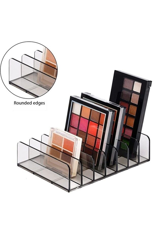 Transparent L Acrylic Storage Makeup Organizer For Cosmetics Jewelry Lipstick Organizer Layered Desk