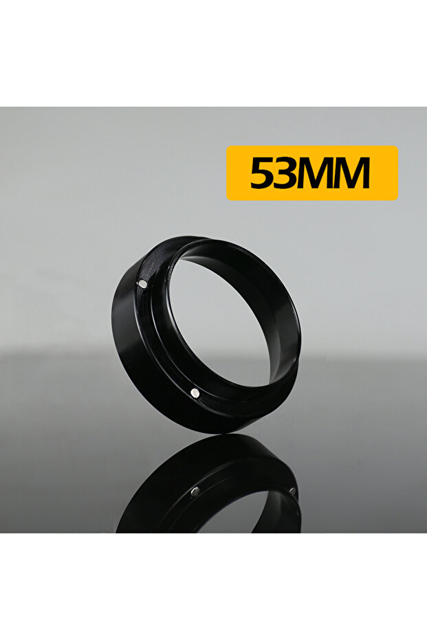 53MM black Coffee Dosing Ring Magnetic Espresso Intelligent Funnel 51mm 53mm 54mm 58mm For Delonghi