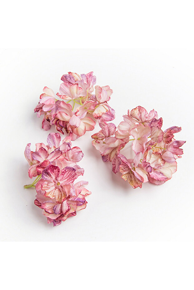 5pieces Color 2 10Pcs Silk Hydrangea Wedding Headwear Christmas Wreath Scrapbook Diy Flower Arrangem