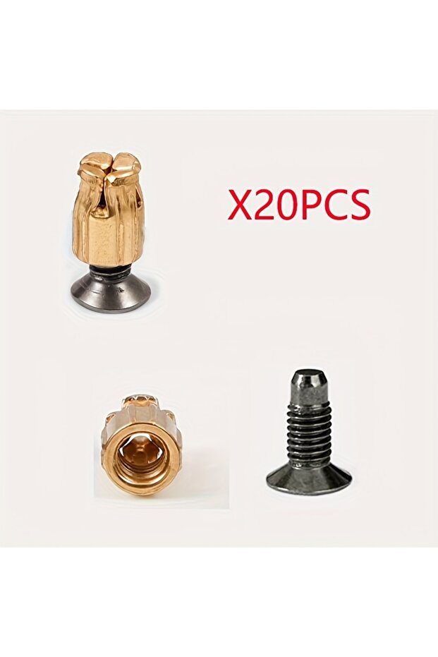 20Pcs 10/20pcs Reusable Hinge Expansion Inserts for Door Panel Fasteners Hardware Repair Kit Durable