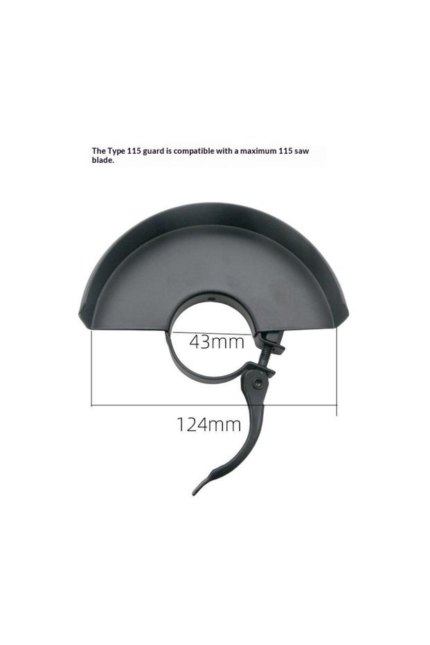 KOQZM 115mm model 【TG16】1Pc Angle grinder cover 125/100/115/150mm Guard Grinder Disc Wheel Cover Qui