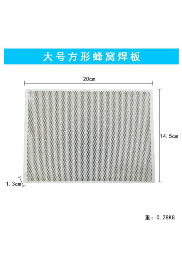 1PC Large square Heat Resistant Quartz Soldering Brick for Jewelry Making Gold Silver Welding Torch