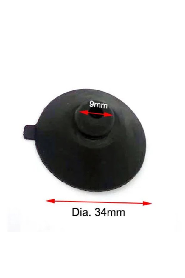 Bottom 34mm Round 10Pcs Aquarium Suction Cup Filter Air Pump Water Pump Holder Sucker for Fish Tank