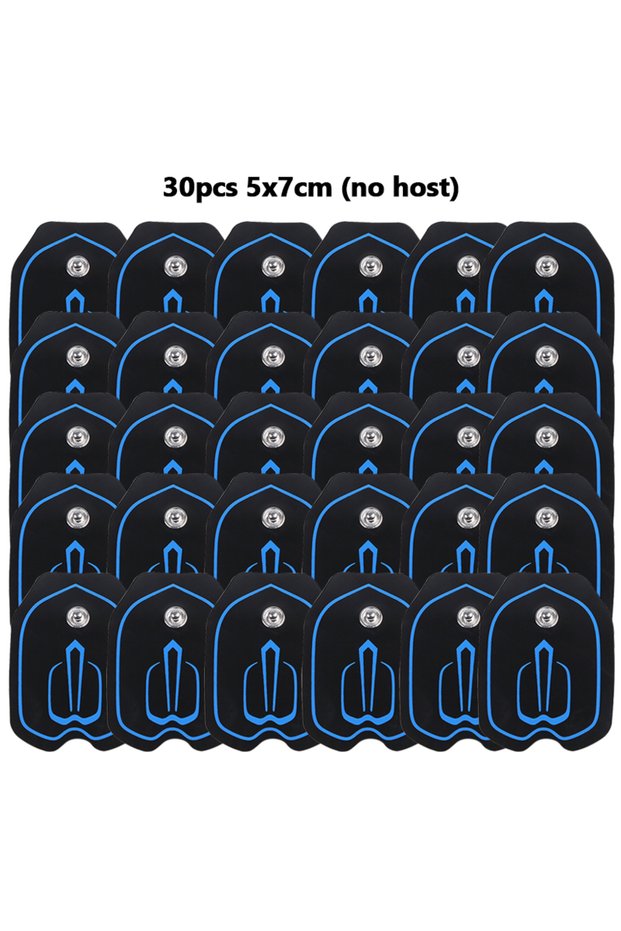 nk012 30pcs 10/20/30pcs Self-Adhesive Non-Woven Fabric TENS Electrodes Pads for Electric Muscle Stim