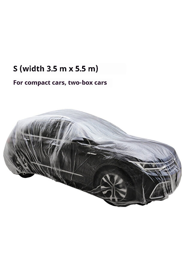 DUTRIEUX S "Uv-Resistant" Premium Transparent Pe Car Cover - Waterproof, Dustproof & Scratch-Resista