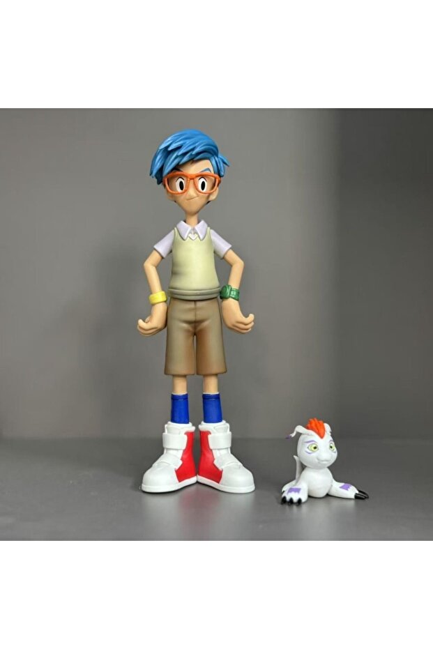 no box Anime Digimon Adventure Kido Jo Figure Gabumon Action Figures PVC Statue Collection Mo