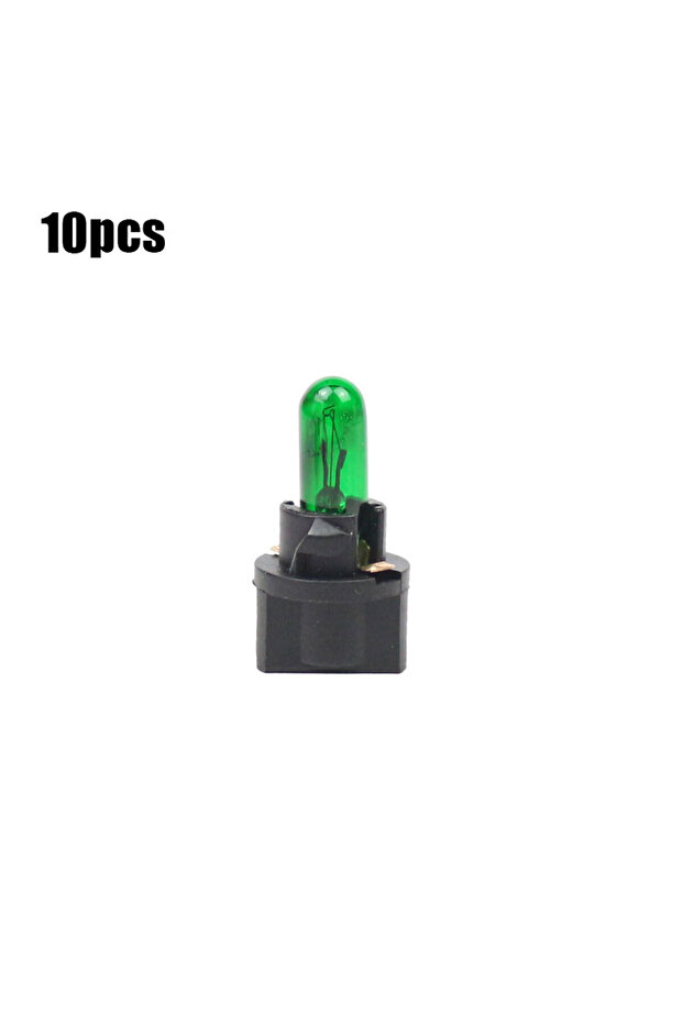 green 10pcs 1/5/10Pcs T5 LED Car Light Automobiles Light-emitting Diode Instrument Gauge Dashboard L