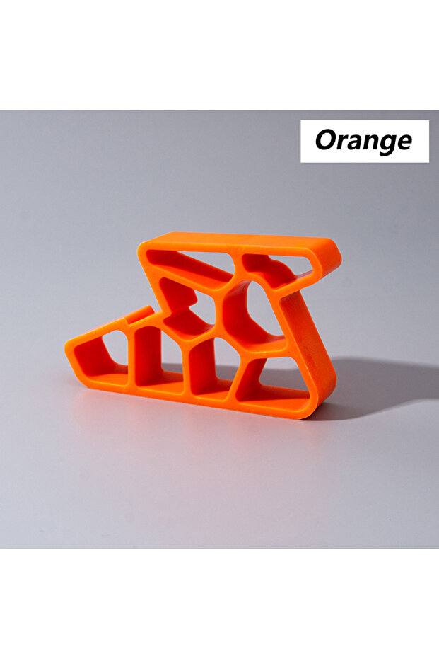 1 PC Orange Heavy Duty Door Stopper Non-Slip Balcony Window Door Wedge Easy Install for Home Office