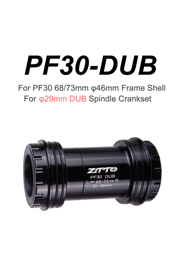 PF30-DUB Black PF30 Bicycle Bottom Bracket And Install Tool 68 73mm Frame 24 30mm GXP 29 D