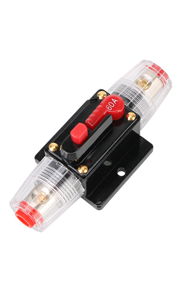 60A 24V 12V 60A/100A Car Battery Fuse Automatic Reset Audio Stereo Amplifier Fuses Overload Protecti
