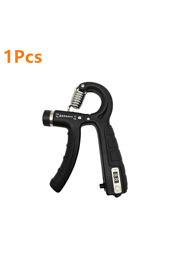 1Pcs 10-100kg Adjustable Hand Grip Strengthener Hand Grip Trainer With Counter Wrist Forearm And Han