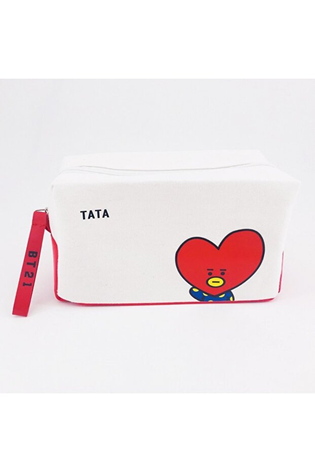 19x12cm tata BT21 koya shooky chimmy mang secondary multi-functional storage bag cosmetic bag studen