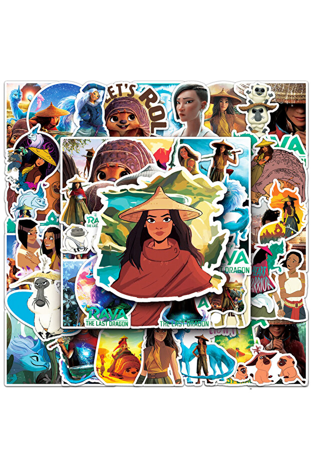 Style2 50PCS 50/100pcs Kawaii Mixed Disney Anime Princess Stickers Cute Ariel Belle Snow White Carto