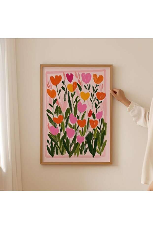 30x40cm-unframed A 1/2pcs Wildflower Floral Bouquet Botanical Abstract Canvas Print Poster Modern Ae