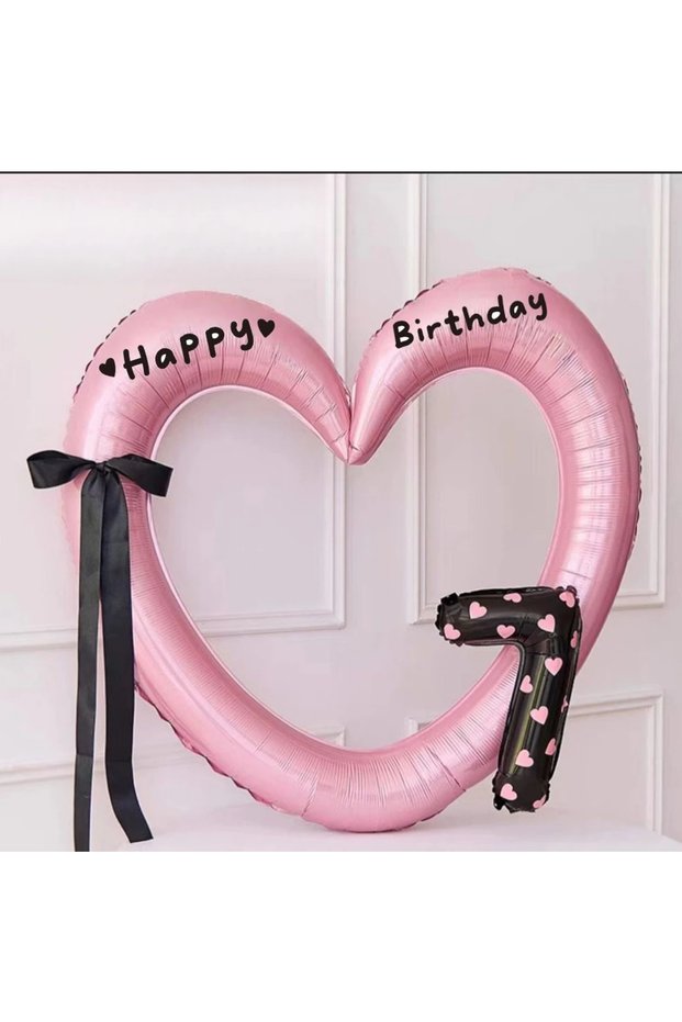 40inch 7 Hollow Out Love Heart Balloon Birthday Party Decoration Cute Love Ballons Baby Shower Weddi