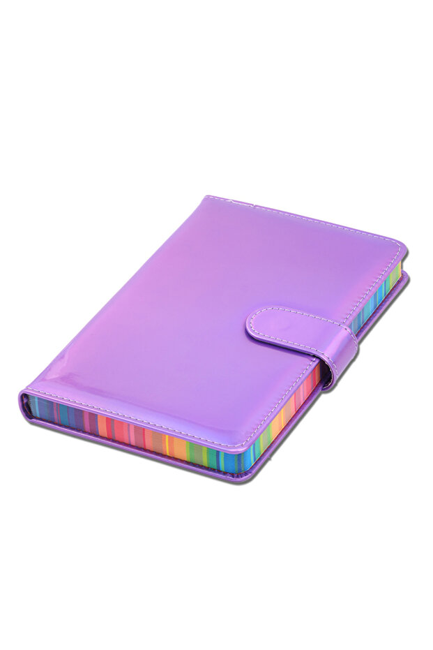A5 PURPLE Laser Gradient Notebook 360 Page Multi Color Office Stationery Hot Selling School Student