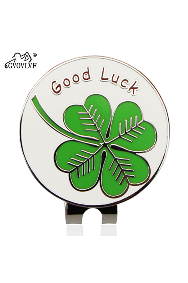 Clover 30mm 15 Kinds Different Design Golf Marker W Golf Hat Clip Clamp Golf Ball Mark Animals Wine