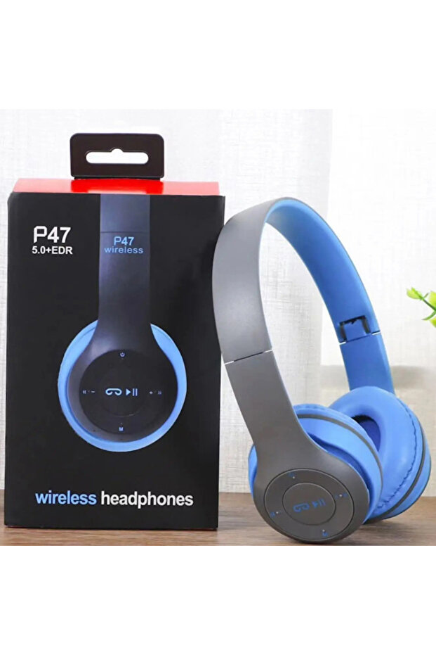 Blue Air P47 TWS Bluetooth Stereo Headphone Bluetooth Earphone Music Sport Headset with Mic for Xiao