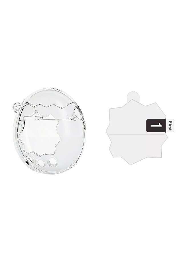 transparent and film Protective Case Transparent Crystal For Tamagotchi Paradise Virtual Pet Game Ma