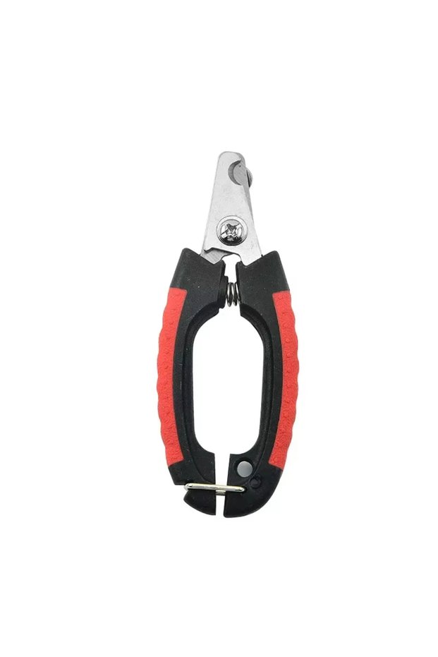 red-black New Professional Pet Dog Nail Clipper Cutter Stainless Steel Grooming Scissors Clippers fo