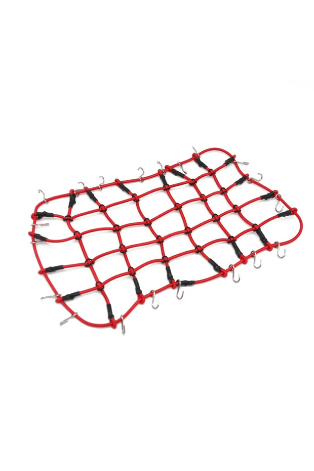 230-140mm red 3-Color Elastic Luggage Net for 1/10 1/8 1/12 RC Crawler TRX-4 SCX10 D90 | Universal F