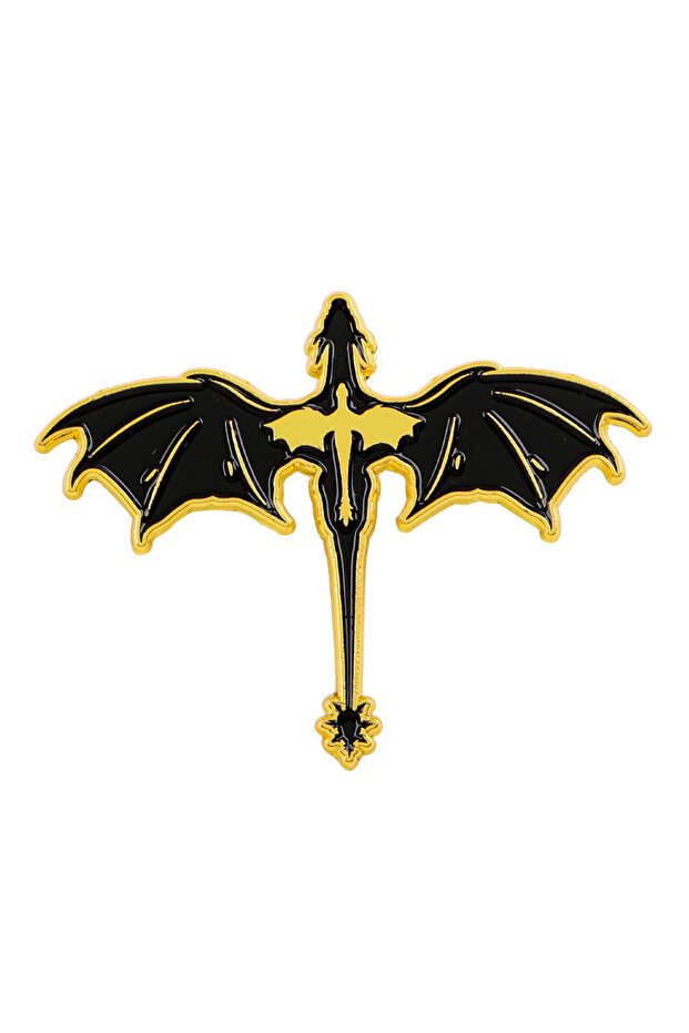 2 Fantasy Fourth Wing Enamel Pins Cartoon Anime Brooch Lapel Pin Badge on Backpack Clothing Accesso.