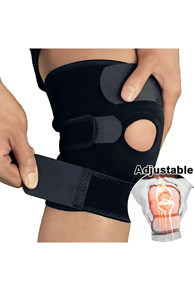 1pc New 1PC Orthopedic Knee Pad Knee Brace Support Relif Patella Protector Adjustable Sport Kneepad