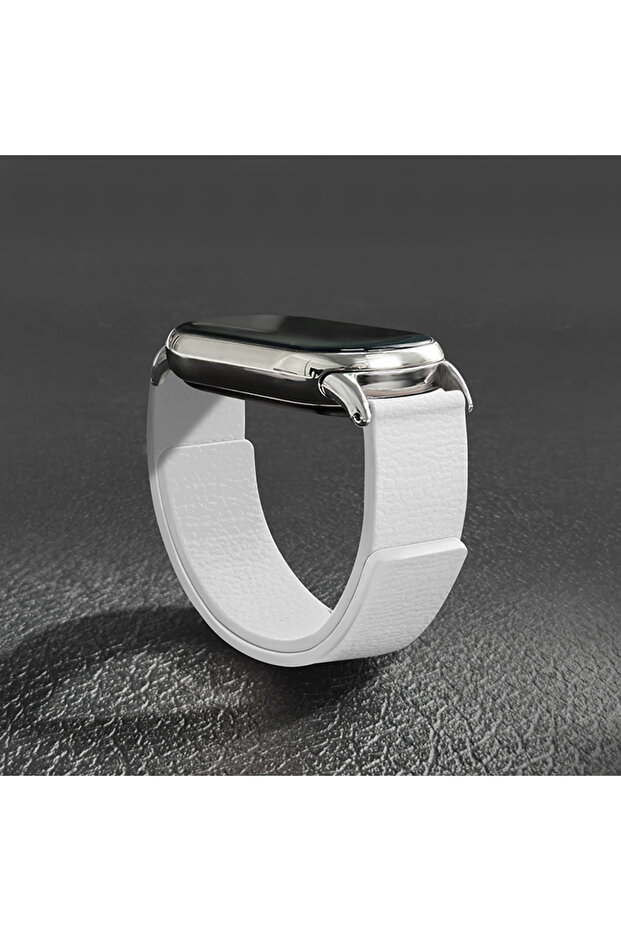 Xiaomi Mi Band 9 11 white Magnetic Bracelet Silicone Loop Strap for Mi Band 10 9 8 Replaceable Wris