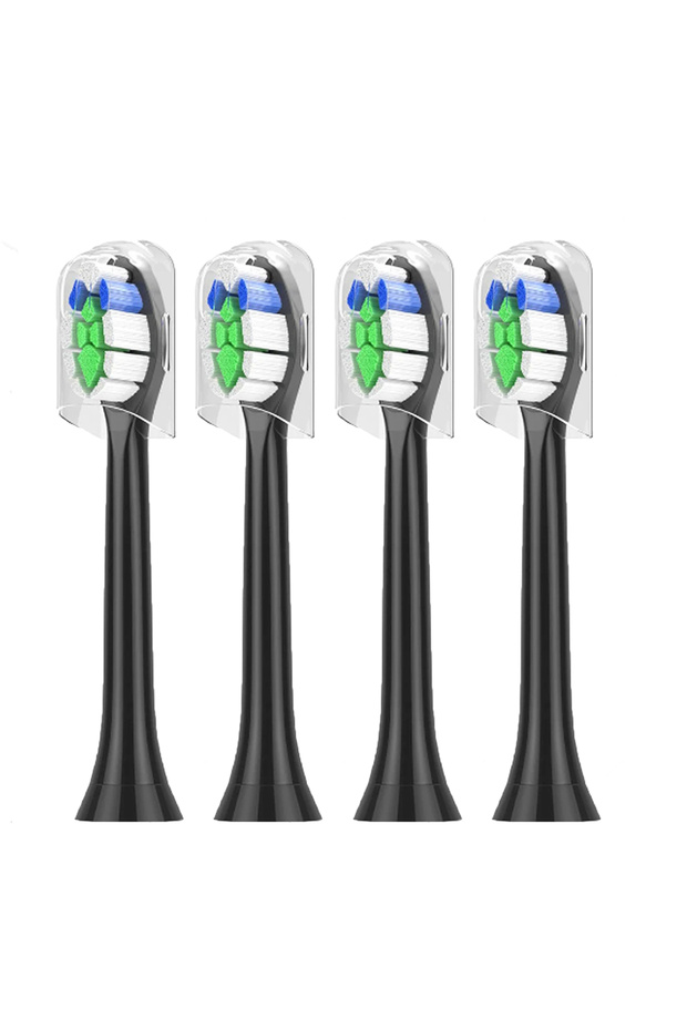 4pcs Black 4/8/12/16 Pcs Replacement Toothbrush Heads Compatible with Philips Sonicare Electric Toot