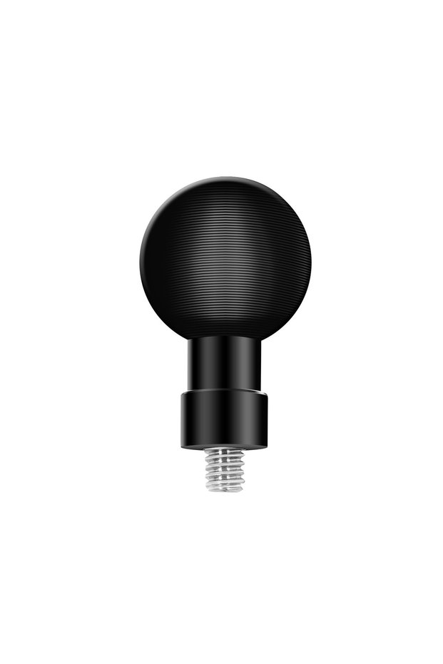 25mm 25mm 17mm Ball mount Adapter with 1/4" Threaded Post and Stainless Steel B size1" Ball for Go P