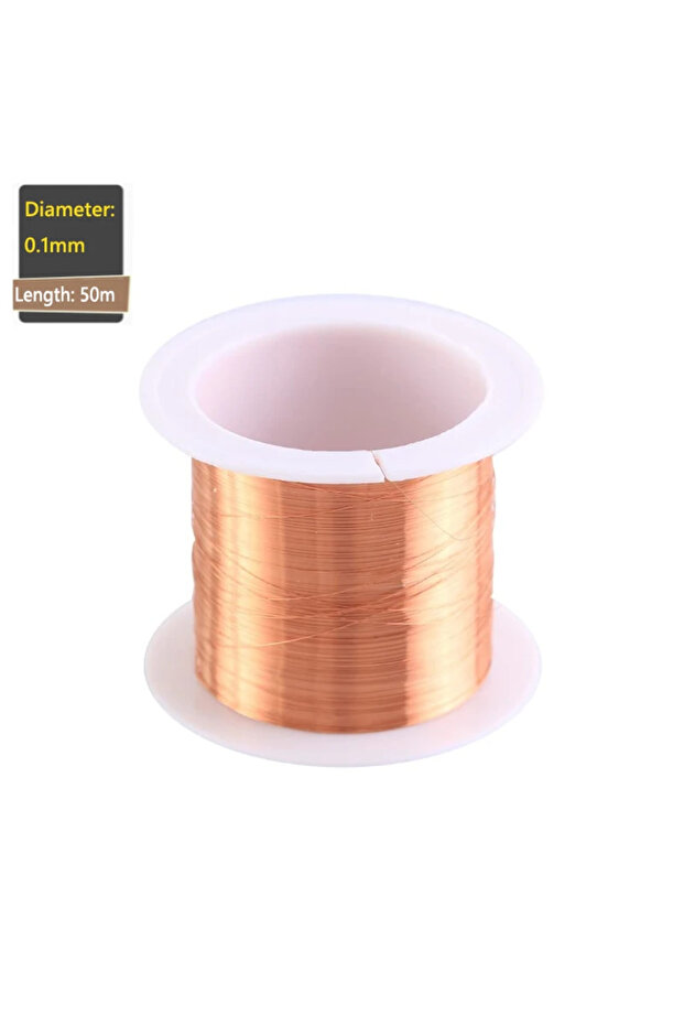 1Roll 0.1mm 50m 1-3Roll Soft Copper Wire for Electroculture Gardening 0.06-1.2mm Jewelry Making Bea