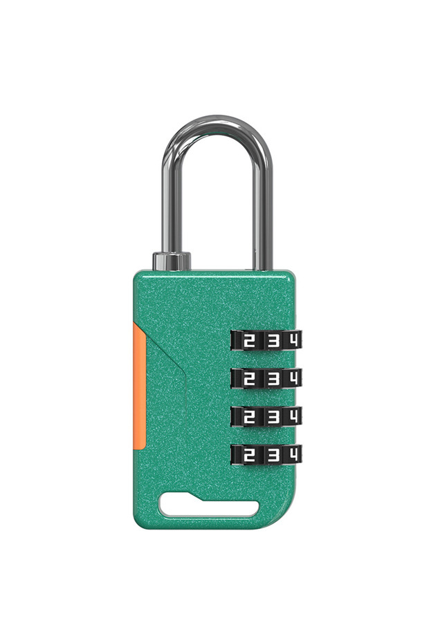 Green TSA 4 Digit Combination Lock Anti-theft Customs Password Lock Suitcase Luggage Coded Lock Cabi