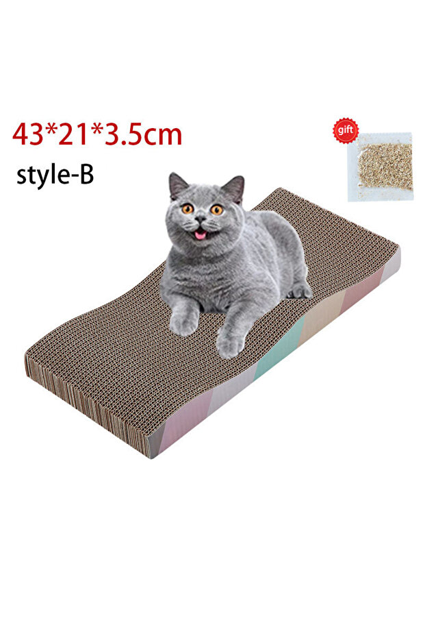 1pcs style-B Durable Scrapers for Cats Furniture Protection Anti-scratch Cats Sofa Claw Sharpener Sc