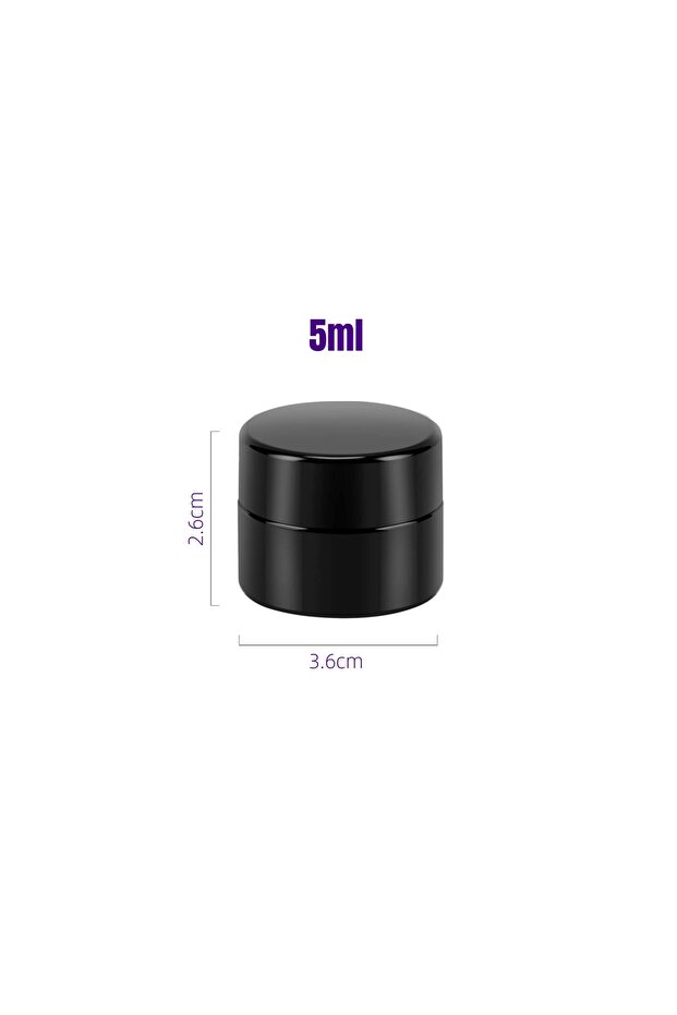 5ml 1/2 Oz 250ml, 1 Oz 500ml 1L Airtight Container Smell Proof Ultraviolet Glass Jar with 2 Way Humi